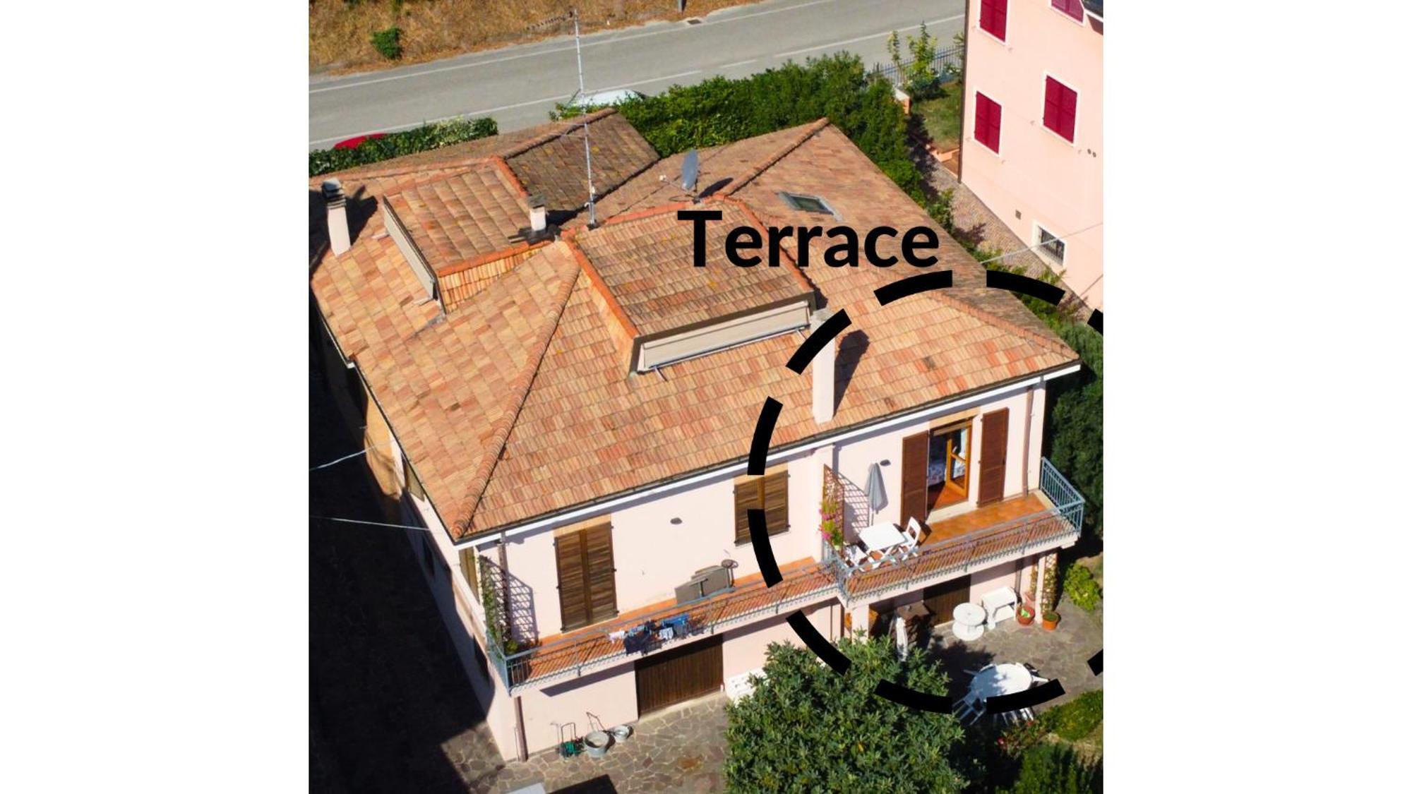 Casa San Bartolo - Pesaro Baia Flaminia Lägenhet Exteriör bild